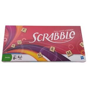 2007 SCRABBLE Crossword Board Game Mattel Hasbro NEW Factory Sealed Classic